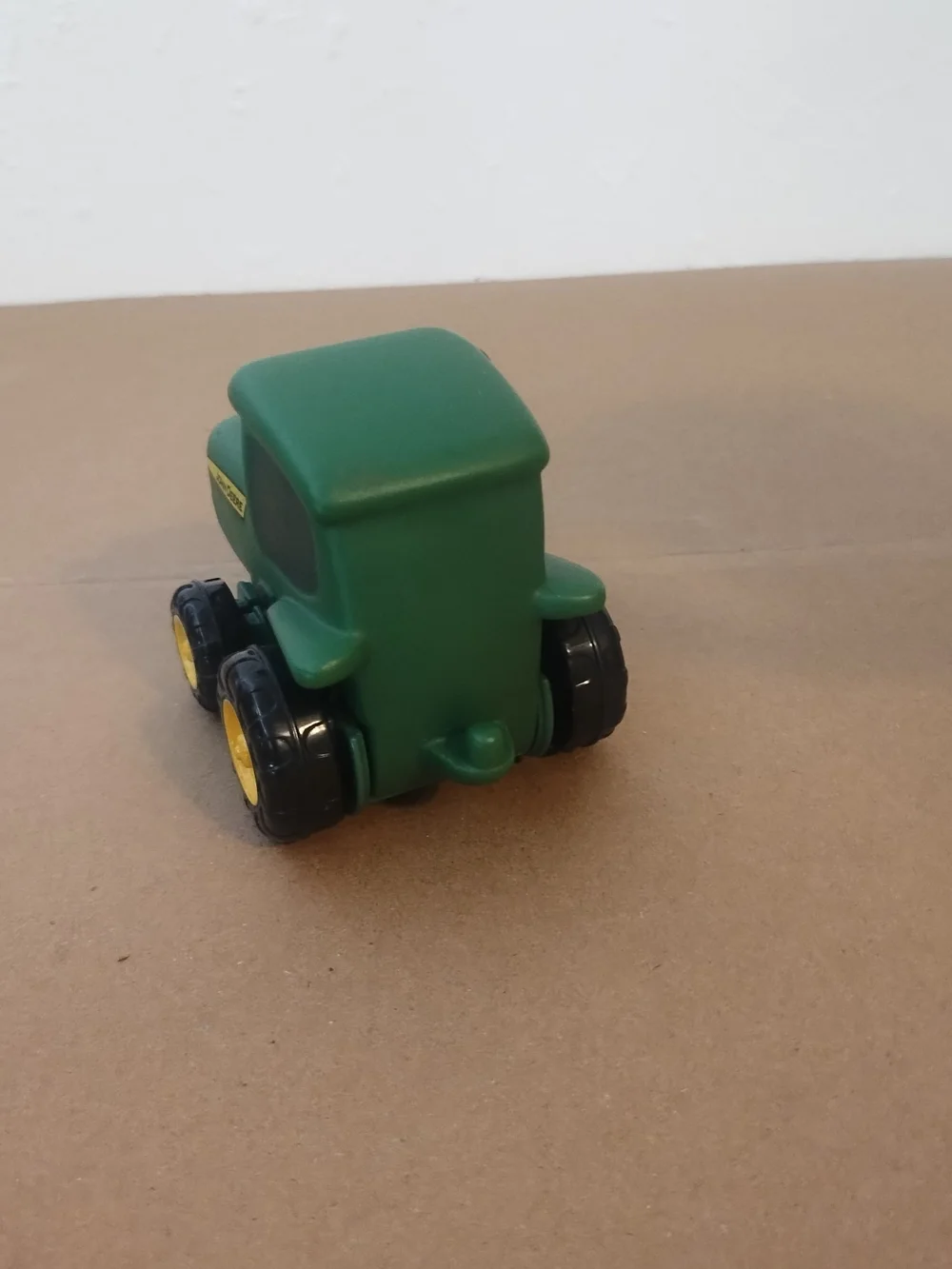 Ertl John Deere Toy Tractor (Soft Plastic) green and yellow very good condition